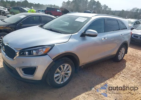 2018 Kia Sorento 2.4L Lx from USA, damaged, VIN 5XYPG4A33JG417196